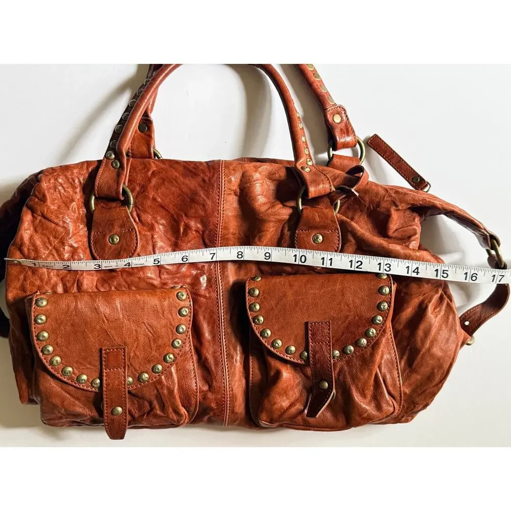 Trask leather bag new